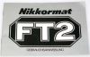 Instructions for Nikon Nikkormat FT2, German Instructions for Nikon Nikkormat FT2, German